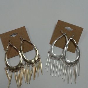 Gold and Silver Earring Bundle
